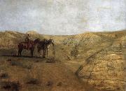 Thomas Eakins Rancher at the desolate field oil painting artist